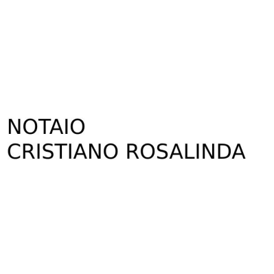 Notaio Cristiano Rosalinda
